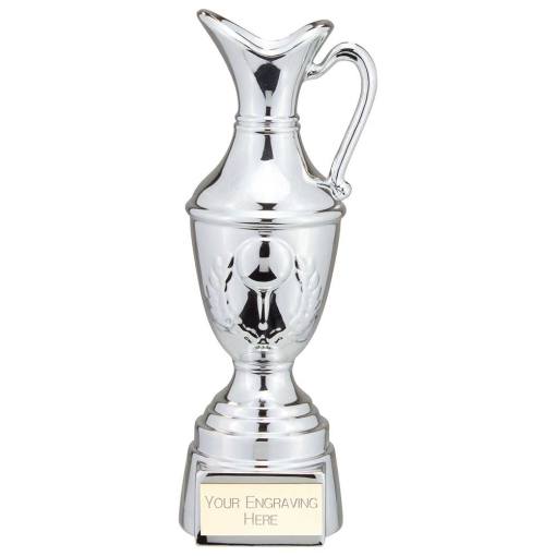 Claret Jug Golf Resin Vacuum Plated Silver 135mm RF24014A