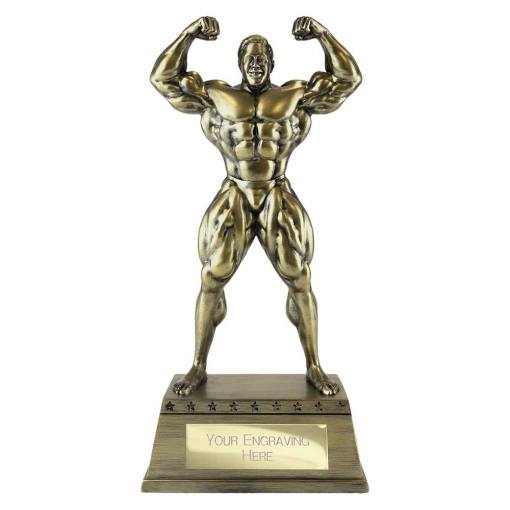 The Classic Strongman Award Metallic Antique Gold 270mm RF26047A