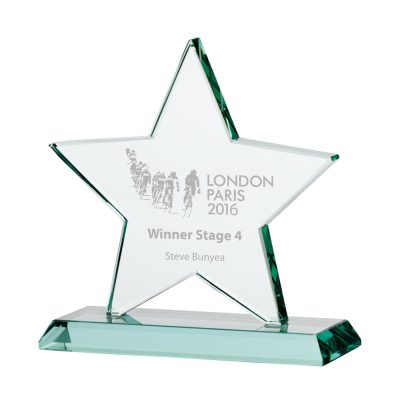 Galaxy Star Jade Glass Award 135mm CR16135A