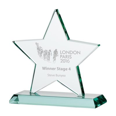 Galaxy Star Jade Glass Award 155mm CR16135B