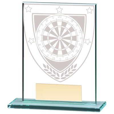 Millennium Darts Jade Glass Award 110mm CR20373A