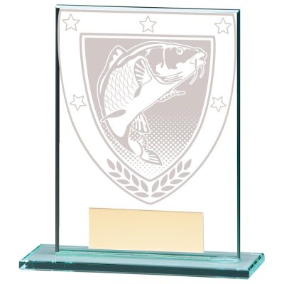 Millennium Fishing Jade Glass Award 110mm CR20376A