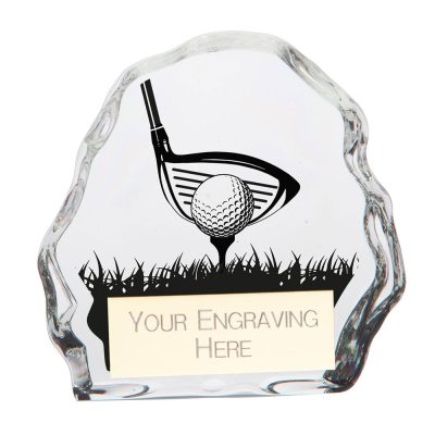 Mystique Golf Glass Award 75mm CR22251A
