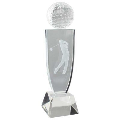 Reflex Golf Crystal Award 240mm CR24174C