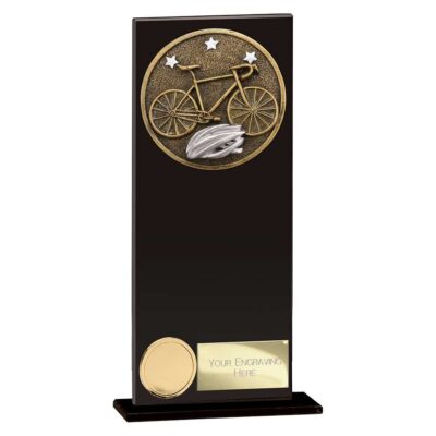 Ikon Hero Cycling Glass Award Jet Black 200mm CR25644E