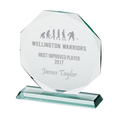 Jade Recognition Glass Award 165mm CR7106A
