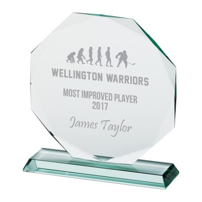 Jade Recognition Glass Award 200mm CR7106B