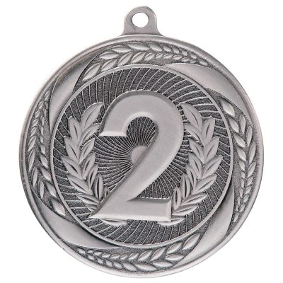 Typhoon 2nd Place Medal Antique Silver 55mm MM20452S