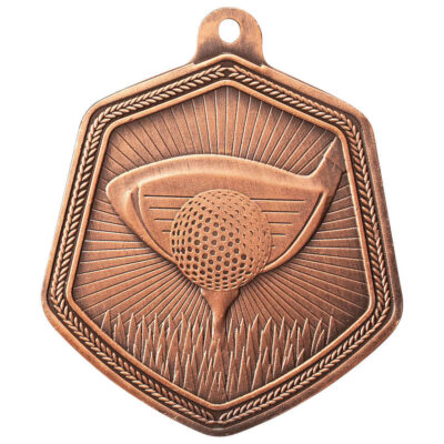 Falcon Golf Medal Bronze 65mm MM22092B
