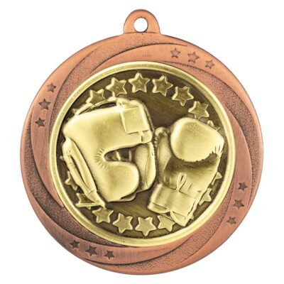 Superstar Boxing Medal Bronze 60mm MM25038B