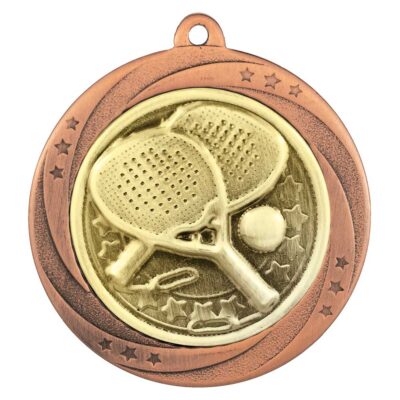 Superstar Padel Medal Bronze 60mm MM25071B