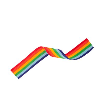 Medal Ribbon Rainbow 395x22mm MR22146A