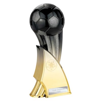 The Firestorm Football Heavyweight Carbon Black to Gold 220mm PA25001C
