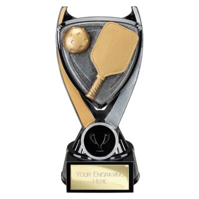 Wolverine Tower Pickleball Carbon Black & Fusion Gold 160mm PA25023B