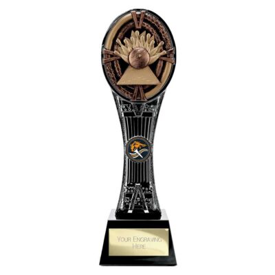 Maverick Extreme Tower Ten Pin Award Black & Antique Bronze 260mm PA26513A
