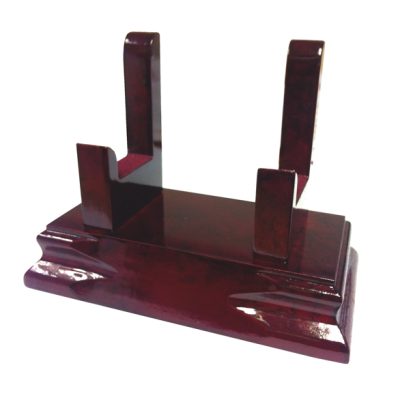 Luxor Premium Wood Salver Stands 125mm PB2129B