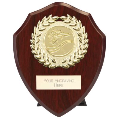 Reward Wreath Shield Cracked Cherry 100mm PL24567A