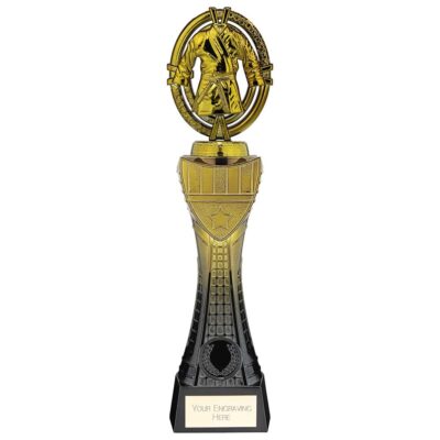 Maverick Heavyweight Martial Arts Award Black & Gold 290mm PV24115C