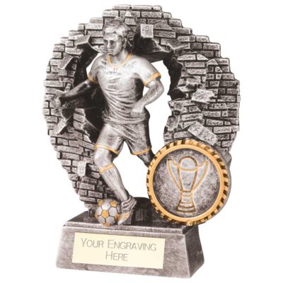 Blast Out Male Football Resin Award 110mm RF23089AA