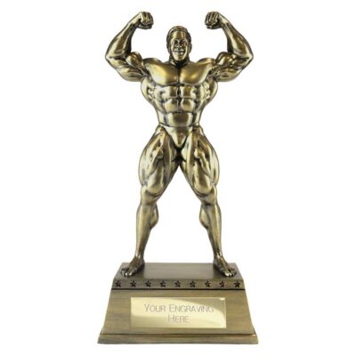 The Classic Strongman Award Metallic Antique Gold 300mm RF26047B