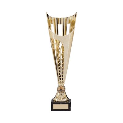 Garrison Plastic Laser Cut Cup Gold 325mm TR17575C