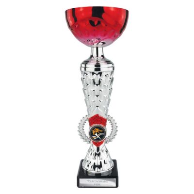 Energy Trophy Red & Silver 275mm TR26214B