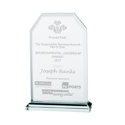 Executive Jade Glass Award 125mm CR0143A