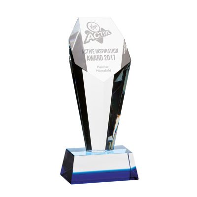Prestige Optical Crystal Award 190mm CR1219A