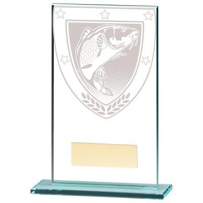 Millennium Fishing Jade Glass Award 140mm CR20376C