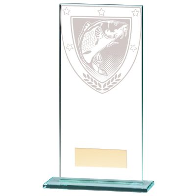Millennium Fishing Jade Glass Award 180mm CR20376E