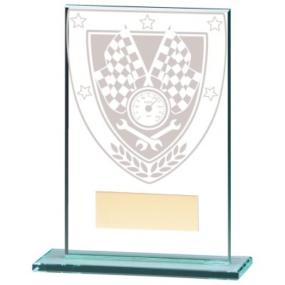 Millennium Motorsport Jade Glass Award 125mm CR20385B