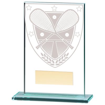 Millennium Squash Jade Glass Award 125mm CR20391B