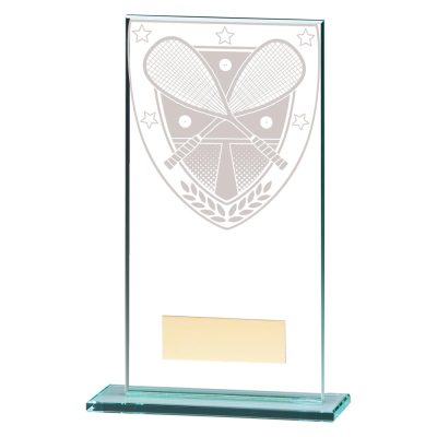 Millennium Squash Jade Glass Award 160mm CR20391D