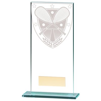 Millennium Squash Jade Glass Award 180mm CR20391E