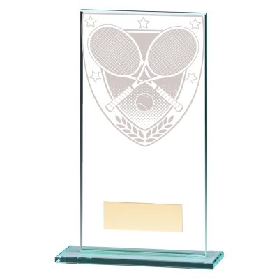 Millennium Tennis Jade Glass Award 160mm CR20394D
