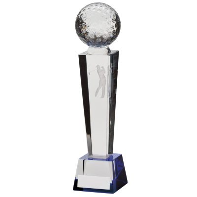 Legend Crystal Golf Award 220mm CR9035B