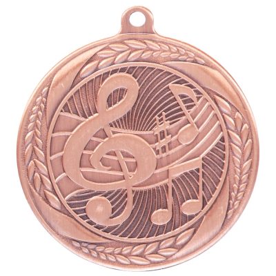 Typhoon Music Medal Bronze 55mm MM20446B