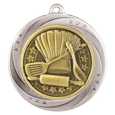 Superstar Culinary Medal Silver 60mm MM25042S