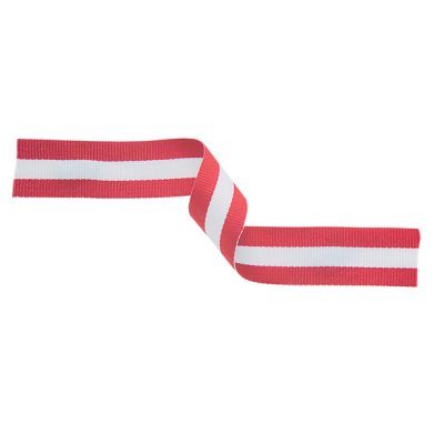 Medal Ribbon Red White & Red 395x22mm MR12