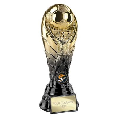 The Winning Goal Football Heavyweight Gold & Carbon Black 220mm PA26095B