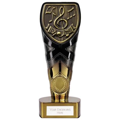 Fusion Cobra Music Award Black & Gold 175mm PM24214C