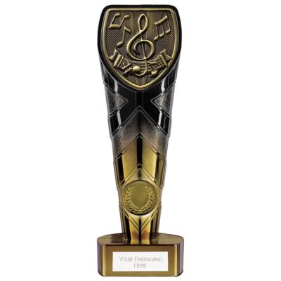 Fusion Cobra Music Award Black & Gold 200mm PM24214D