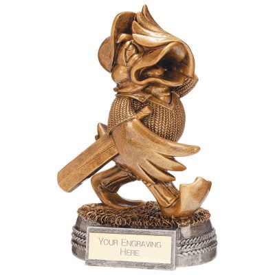 Golden Duck Cricket Award 155mm RF22002A