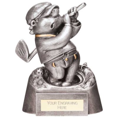 Goof Balls Golf Bunker Award Silver 140mm RF23037A