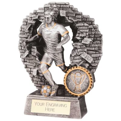 Blast Out Male Football Resin Award 130mm RF23089A