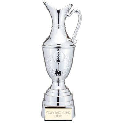 Claret Jug Golf Resin Vacuum Plated Silver 300mm RF24014D