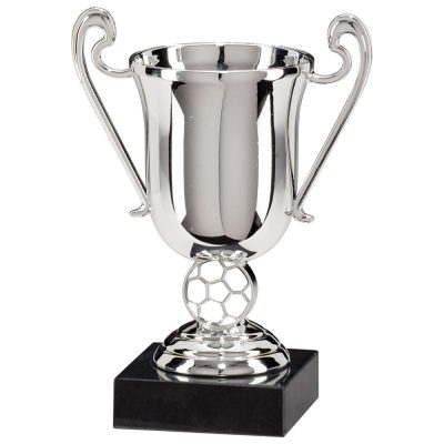 Champions Silver Plastic Cup 130mm TR15006B