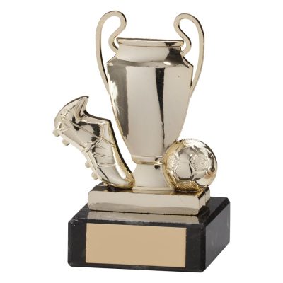 Champions Cup Football Trophy Gold 100mm TR17552G