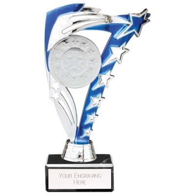 Frenzy Multisport Trophy Silver & Blue 185mm TR24511A