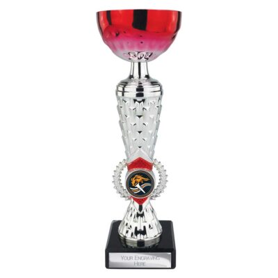 Energy Trophy Red & Silver 235mm TR26214A